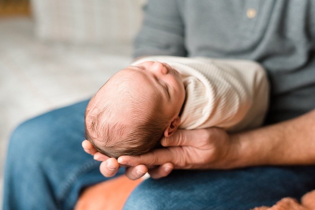 At Home Newborn Photo Session